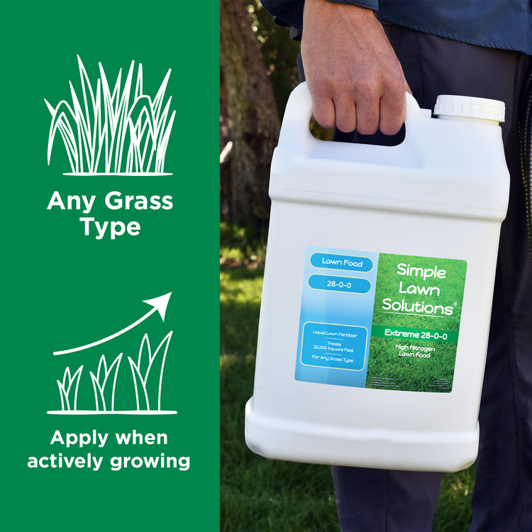 Liquid nitrogen fertilizer for any grass type