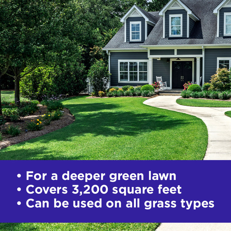 Beautiful home with a green freshly cut lawn