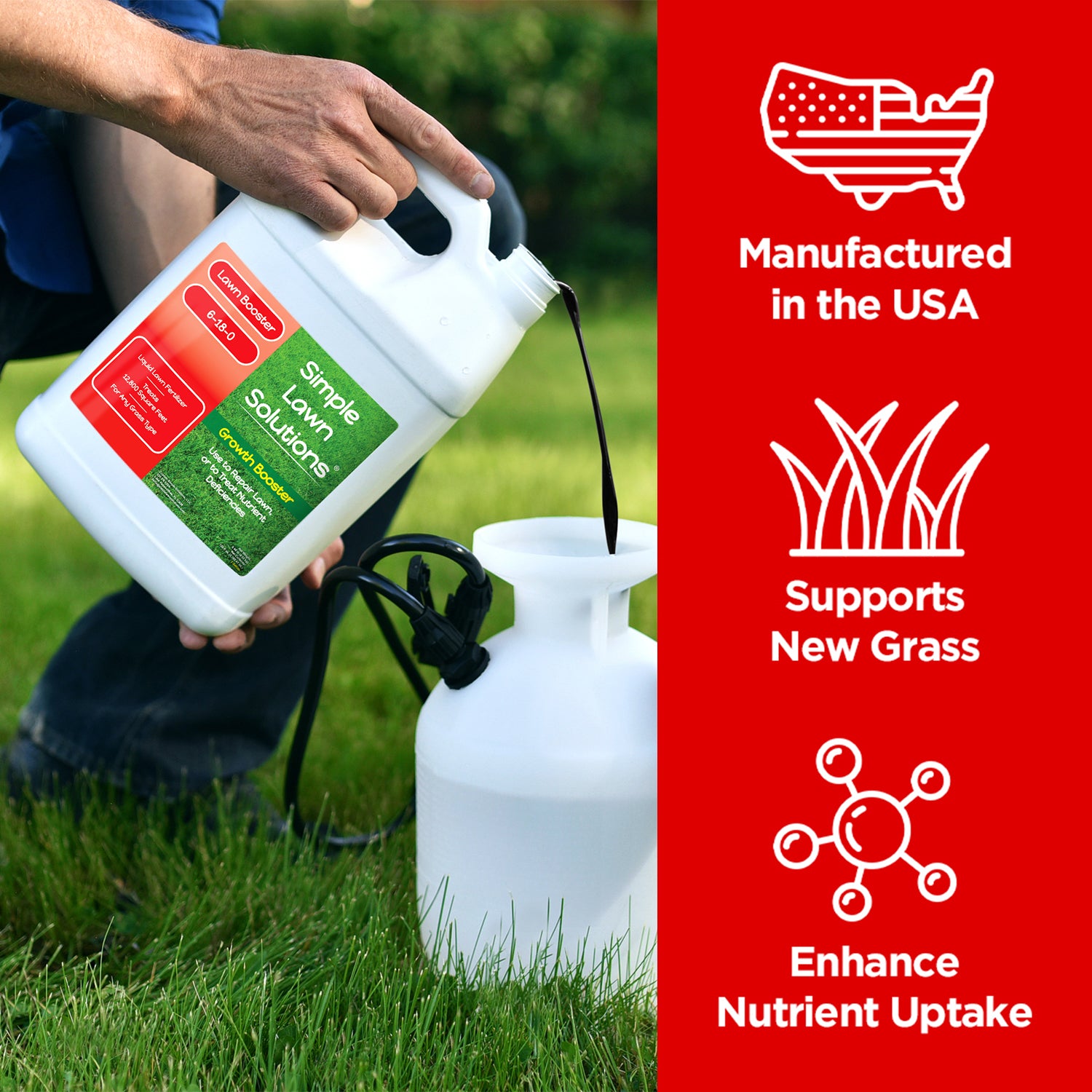 Fertilizer for new grass