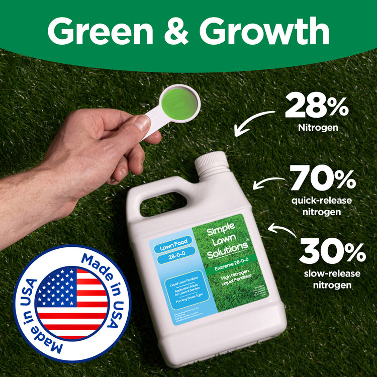 28-0-0 fertilizer for greening and growth