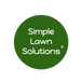 Simple Lawn Solutions logo