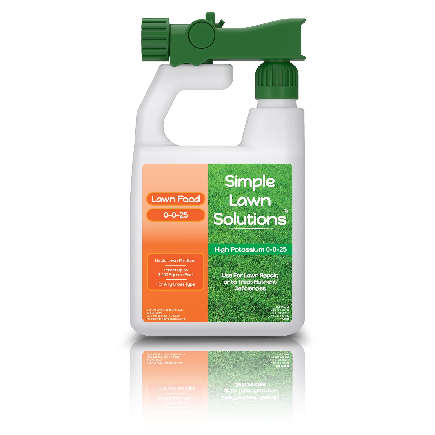 0-0-25 High Potassium Lawn Food (32 Ounces) by Simple Lawn Solutions