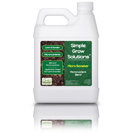 Micro Booster: Organic Complexed Micronutrient Blend For Lawn and Garden (32 ounce)