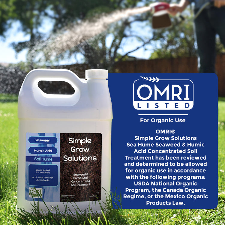 Organic seaweed and Humic acid for lawn