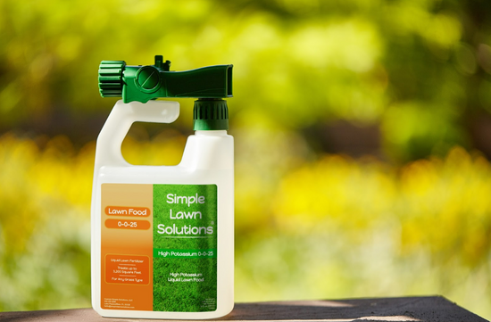 Pros and cons of liquid fertilizer, Simple Lawn Solutions lawn fertilizer 