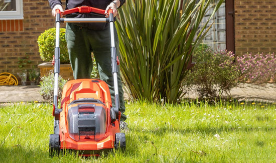 battery powered lawn mower