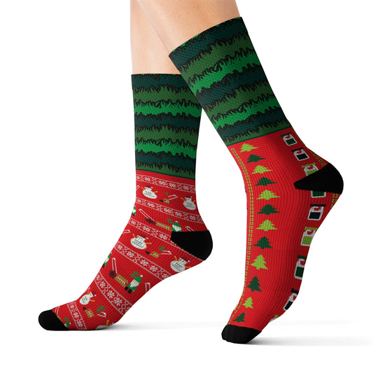 Vest Style - Holiday Socks by Simple Lawn Solutions
