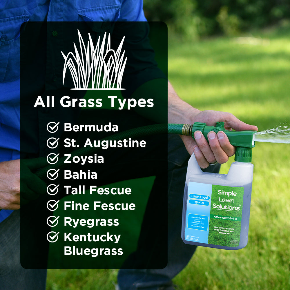 Lawn Food: 16-4-8 Complete Balanced NPK (32 ounce) Lawn Food: 16-4-8 Complete Balanced NPK (32 ounce)