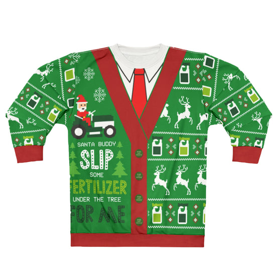 Santa Buddy - Holiday Sweater by Simple Lawn Solutions