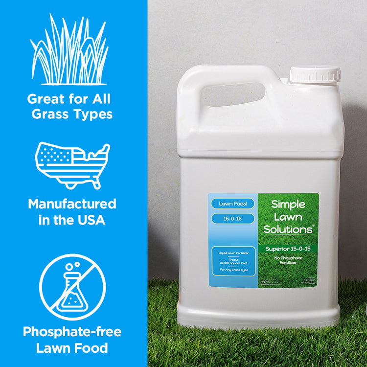 15-0-15 Phosphorus-free fertilizer for all grass types