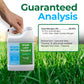 Guaranteed analysis infographic for 28-0-0 half gallon lawn food 