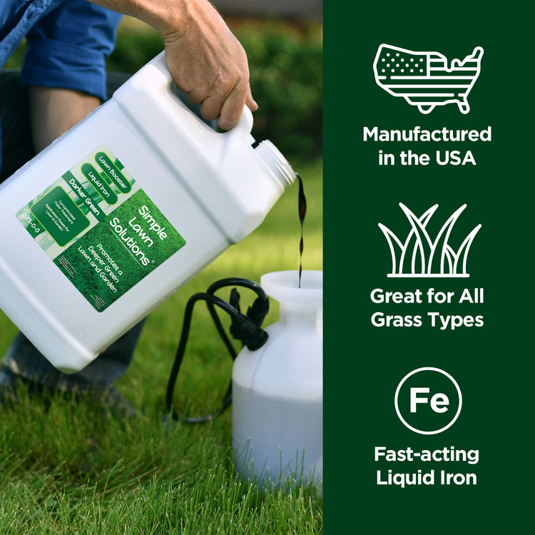 best homemade iron fertilizer for plants Darker Green Liquid Iron Micronutrient Fertilizer (2.5 Gallons) – Simple Lawn Solutions