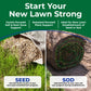Infographic promoting soil hume for seeding and sodding a new lawn
