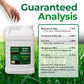 Guaranteed Analysis for Micro Booster contains 1.7% magnesium, 4% sulfur, 3.5% iron, 0.75% manganese, and 0.75% zinc.