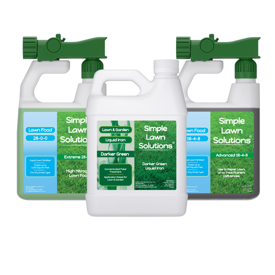 The Bermuda Bundle - Ready-to-use Liquid Nitrogen and Iron Fertilizers (3 Pack)