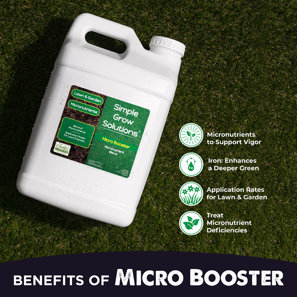 Micro Booster: Organic Complexed Micronutrient Blend For Lawn and Gard ...
