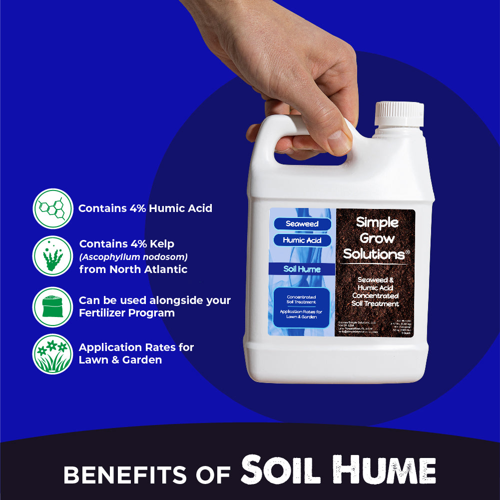 Soil Hume: Seaweed + Humic Acid Soil Treatment | Simple Lawn Solutions