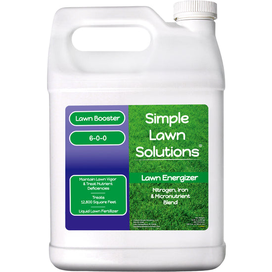 Lawn Booster: Lawn Energizer Iron & Nitrogen Fertilizer (1 Gallon)