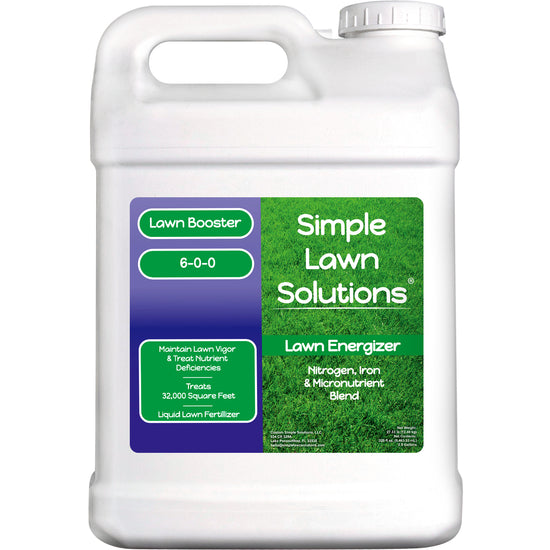 Lawn Booster: Lawn Energizer Iron & Nitrogen Fertilizer (2.5 Gallon)