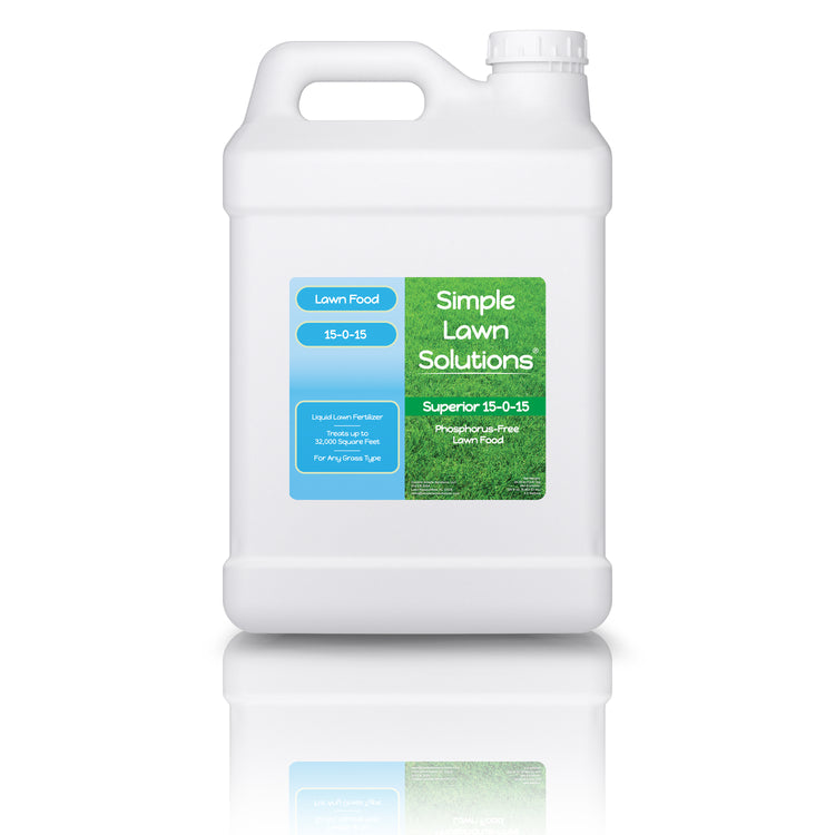 15-0-15 Phosphorus Free Lawn Food (2.5 Gallon) by Simple Lawn Solutions