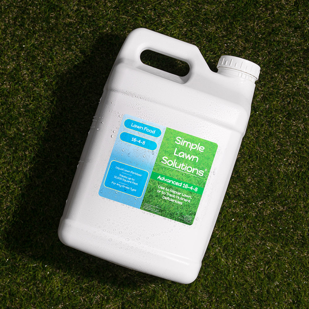 16-4-8 Lawn Food 2.5 gallons covers up to 32,000 square feet