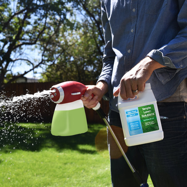 high nitrogen fertilizer by simple lawn solutions applied with ortho pump sprayer