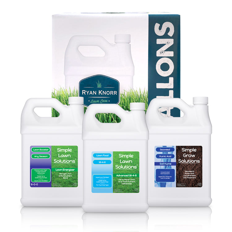 Simple Lawn Solutions and Ryan Knorr Gallon Bundle Box