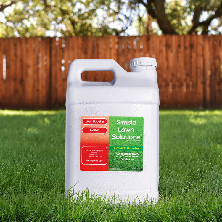 Growth Booster Nitrogen, Phosphorus, and Humic Acid Lawn Fertilizer