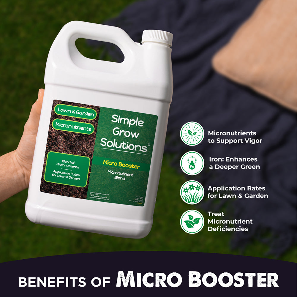 Micro Boost Complex Micro Booster: Organic Complexed Micronutrient Blend For Lawn and Gard ...