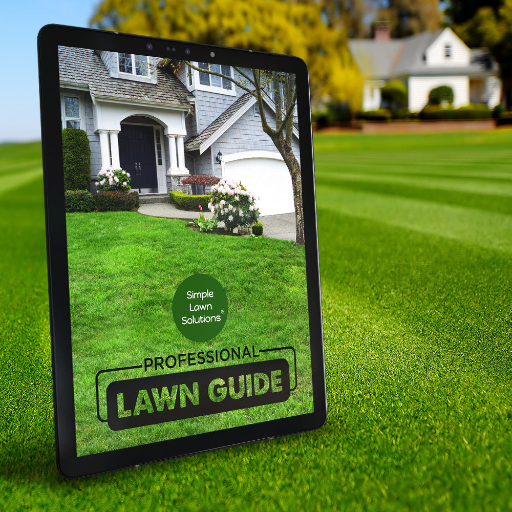 Lawn guide clearance