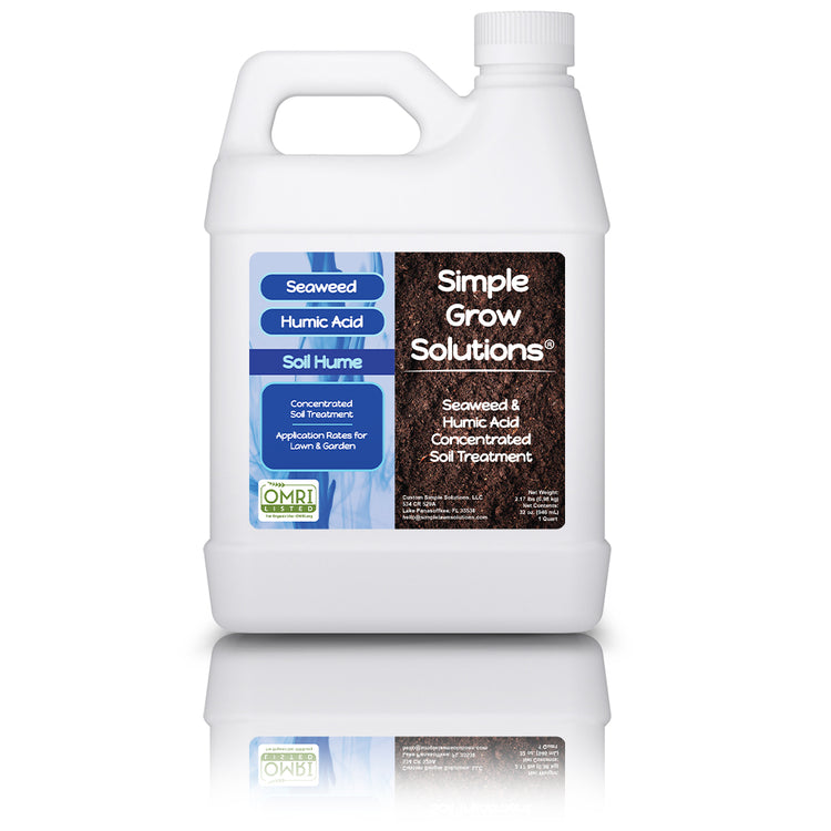 Organic Seaweed Soil Hume (32 Ounce) by Simple Grow Solutions