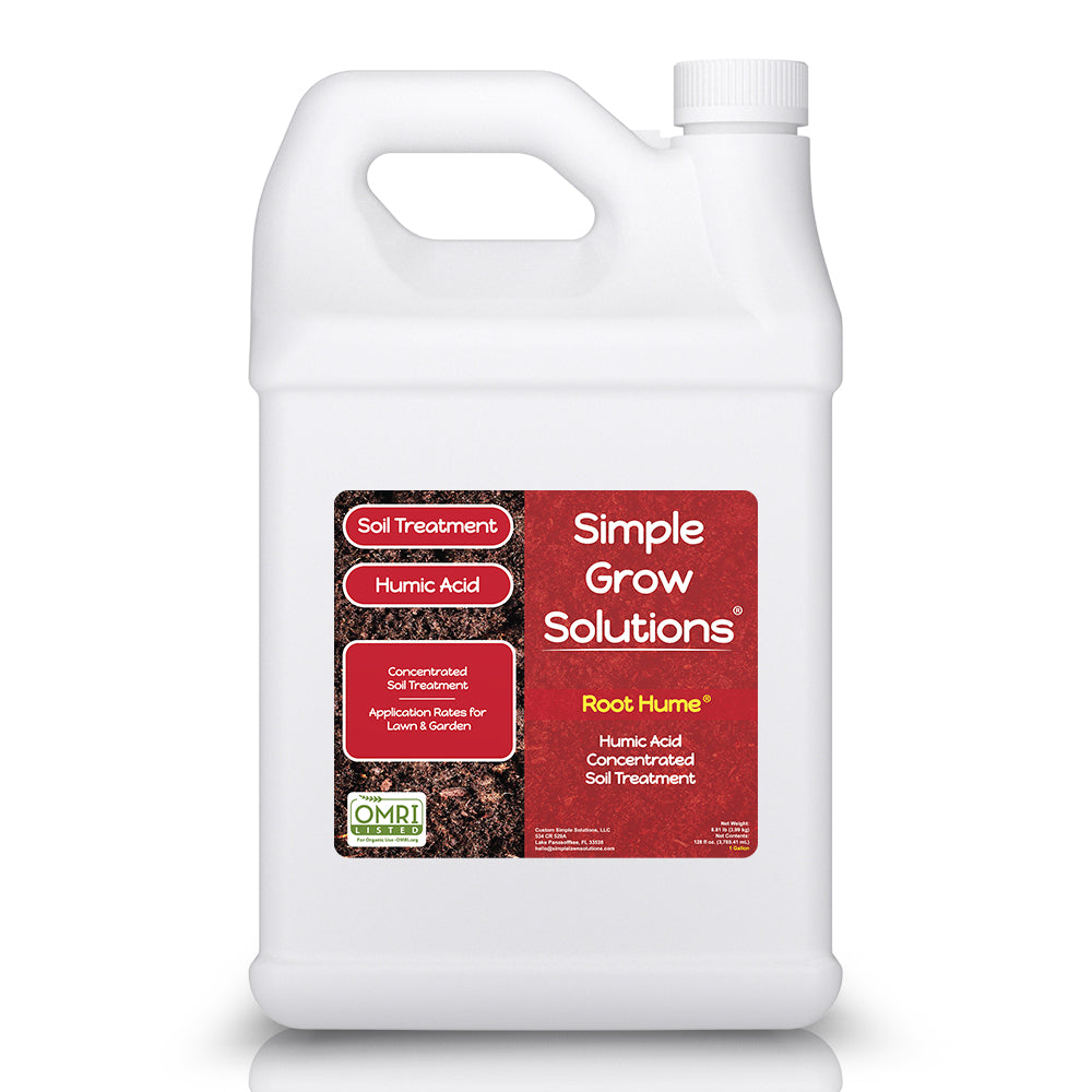 Root Hume Organic Humic Acid Formula (1 Gallon) by Simple Grow Solutions