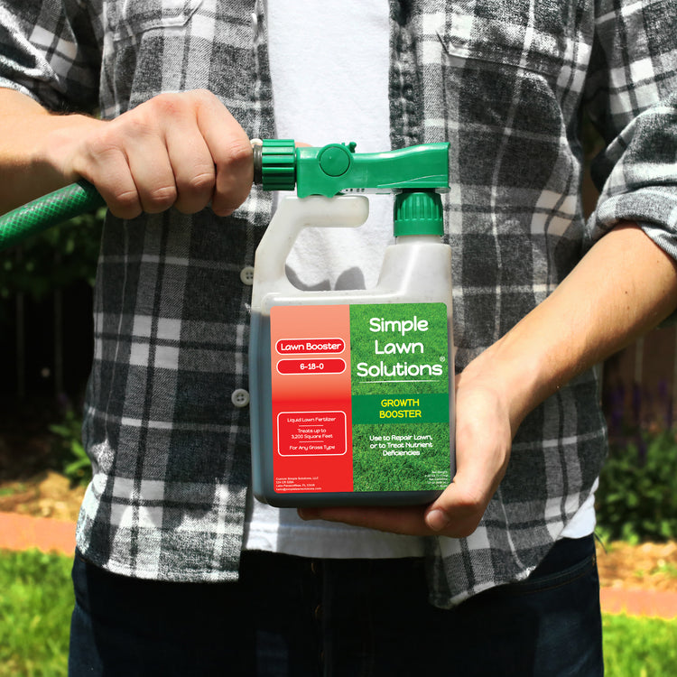 Growth Booster easy to use hose-end sprayer by Simple Lawn Solutions