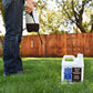 Simple Lawn Solutions Soil Hume applied with a pump sprayer to lawn and garden